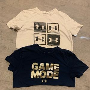 2 Under Armour shirts
